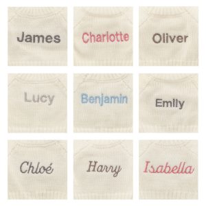 Blossom Blush Bunny with Personalised Cream Jumper