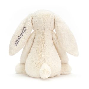 Personalised Bashful Cream Bunny Huge