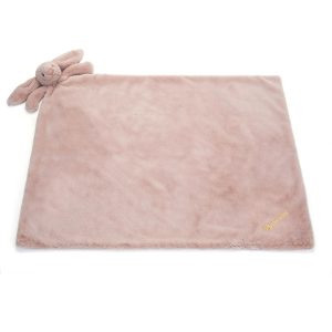 Personalised Bashful Luxe Bunny Rosa Blankie