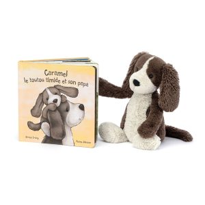 Caramel Le Toutou Timide Et Son Papa & Bashful Fudge Puppy Medium